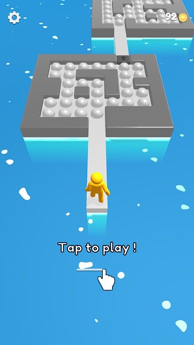 泡泡迷宫小游戏