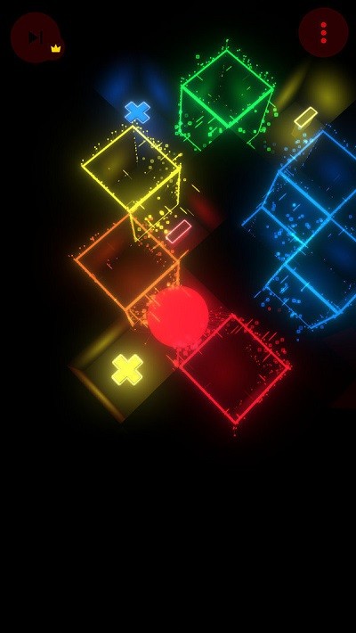 小球霓虹迷宫游戏
