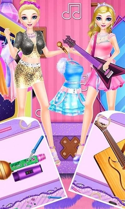 摇滚明星演唱会游戏