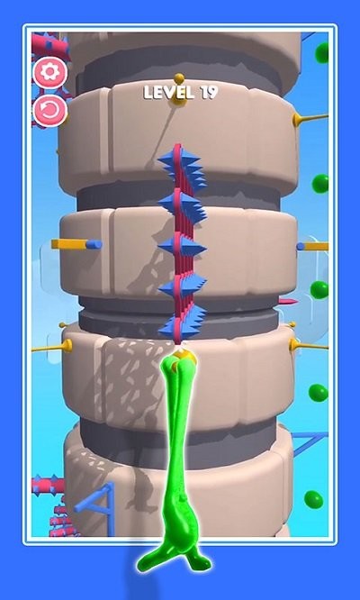 果冻人攀岩游戏