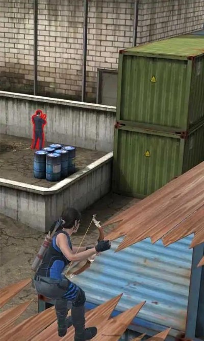 弓箭手刺客攻击3d游戏