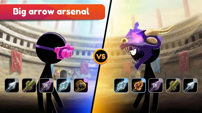 火柴人弓箭手在线游戏