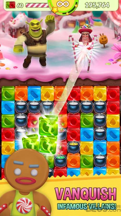 痴狂的史瑞克手机游戏