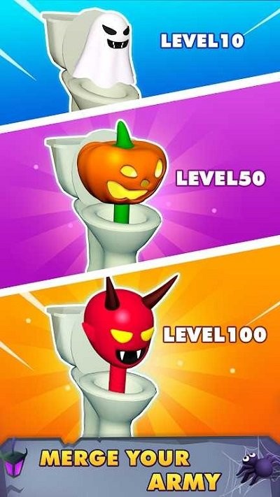 合并战斗万圣节怪物游戏(merge fight)