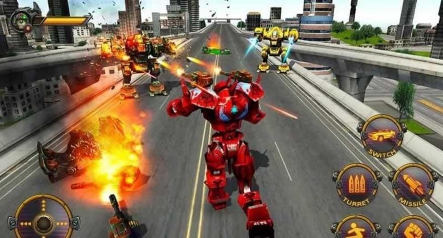 变形机器人英雄2游戏