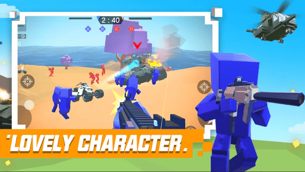 像素世界国际服官方版(pixel gunfight world front fps)