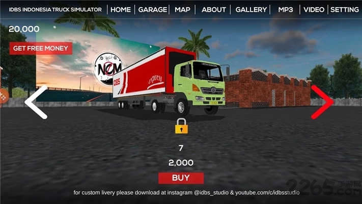 idbs印尼卡车模拟器无限金币版