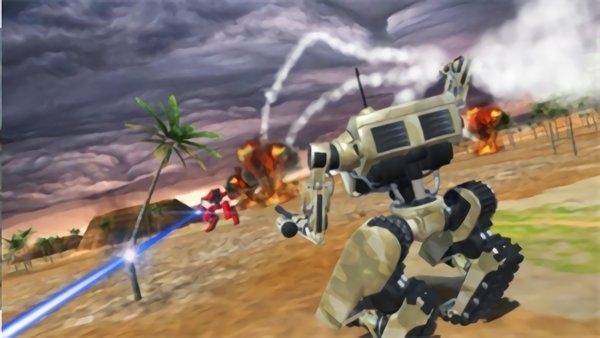 战争中的机器人手游