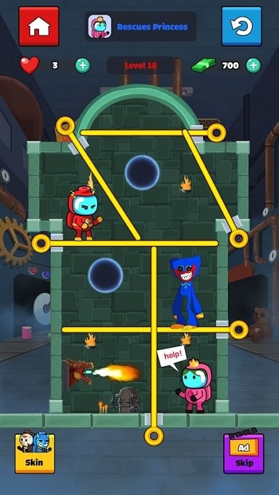 罂粟之谜拔别针手机版(poppy puzzle pull the pin)