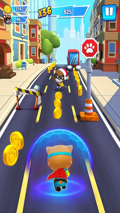 汤姆猫英雄跑酷破解版无限金币钻石