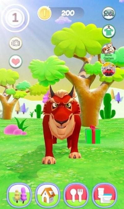 会说话的狼游戏