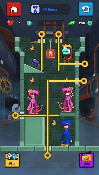 罂粟之谜拔别针手机版(poppy puzzle pull the pin)