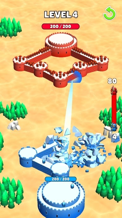 城堡弓箭手小游戏(castle archers)