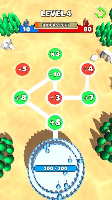 城堡弓箭手小游戏(castle archers)