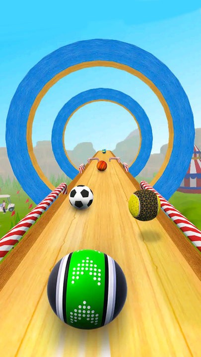 解压弹球小游戏