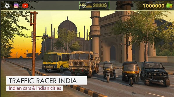 印度交通赛车手最新版(traffic racer India)