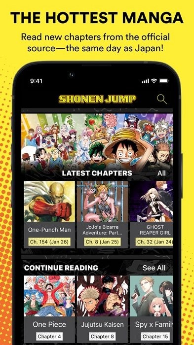 shonen jump漫画app