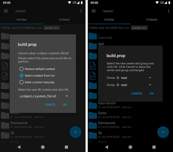Root Explorer 使用说明